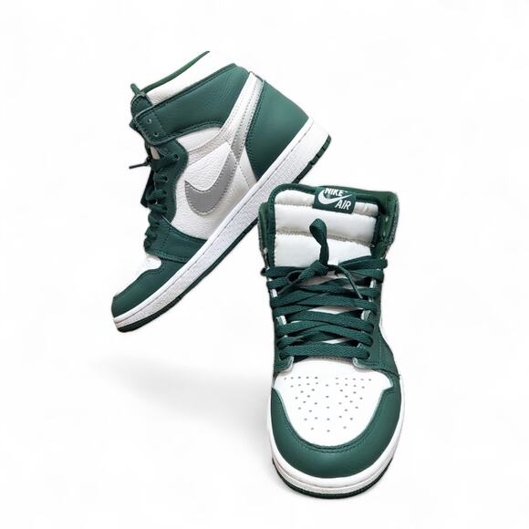 Jordan 1 Retro High OG Gorge Green Basketball Sneakers Men's Size 8.5 - Picture 3 of 11